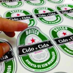 Impressão Adesivo Brilho Eco      